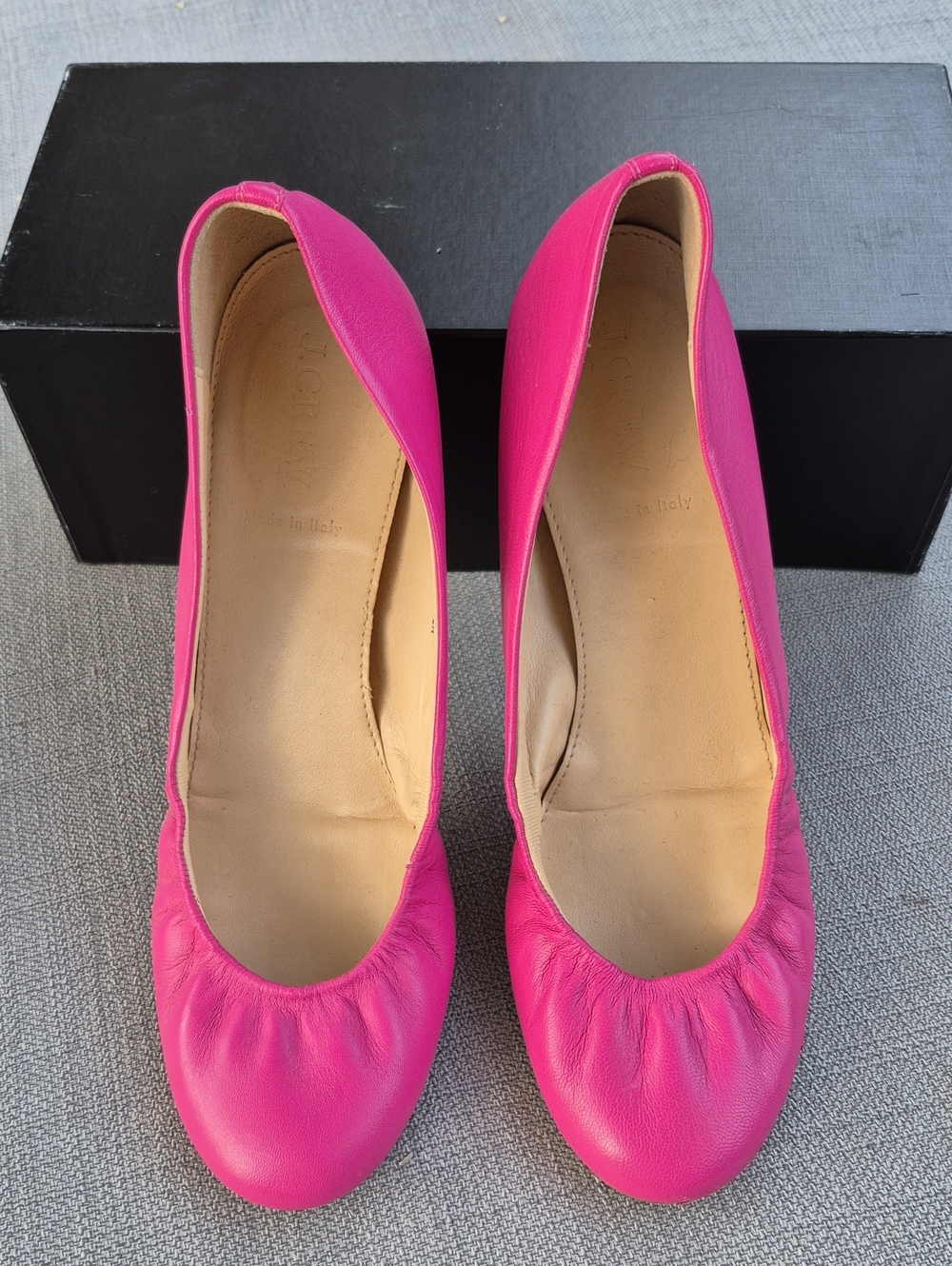 💖 J. Crew CeCe Leather Ballet Flats